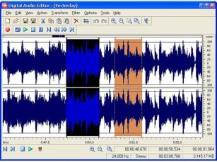 The Mega Audio Recorder/Editor Reference List